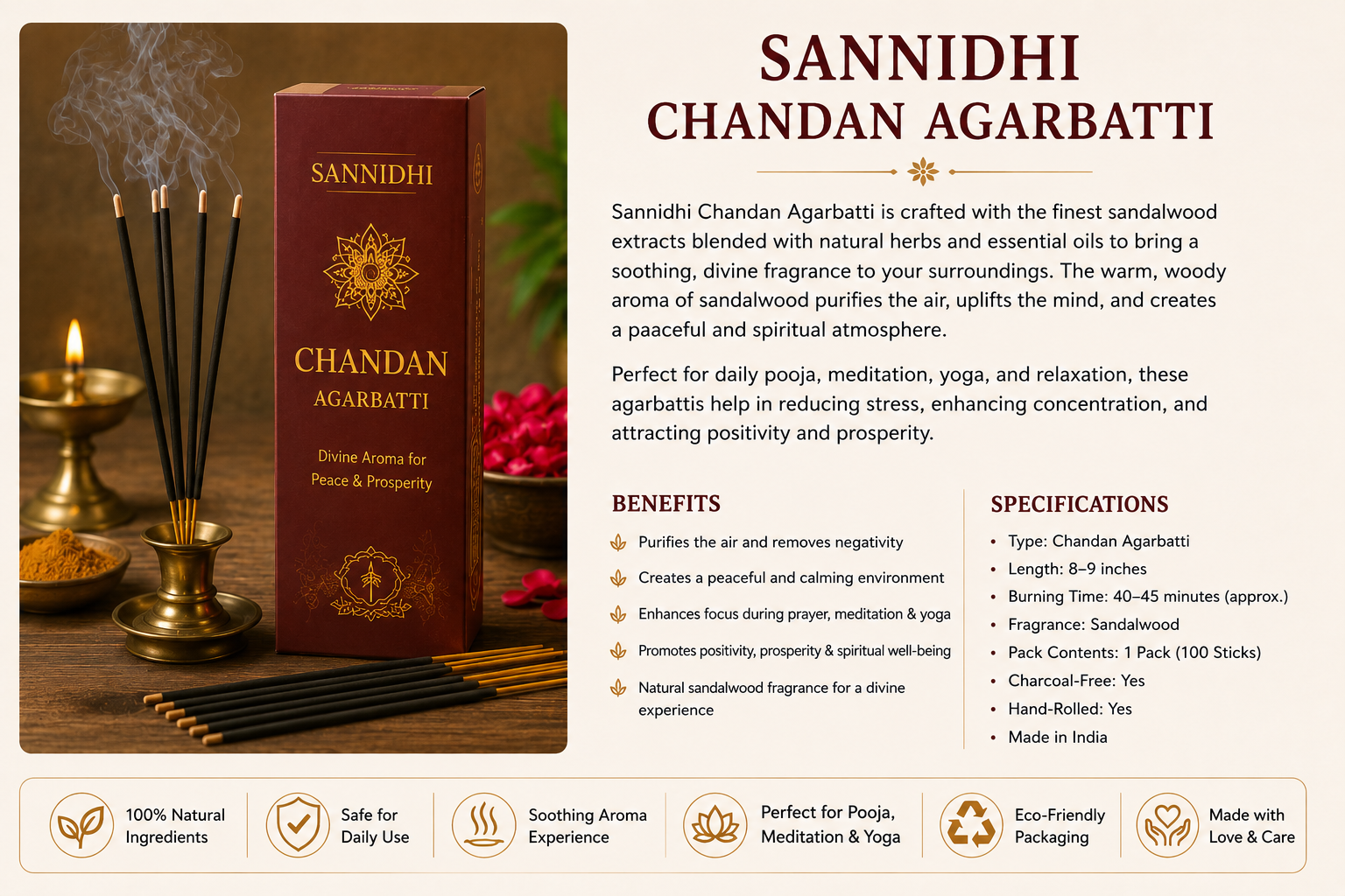 Sannidhi Agarbatti [incensticks]