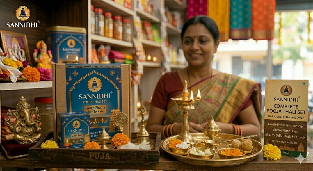 Sannidhi Pooja Thali Set